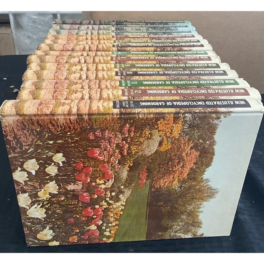New Illustrated Encyclopedia of‎ Gardening  Volume Set T.H. Everett